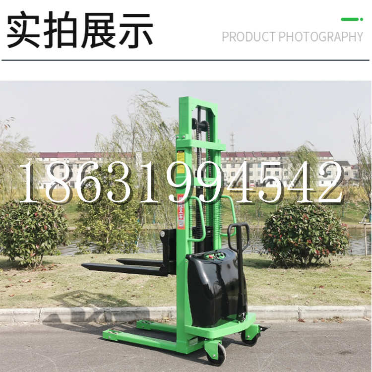 西吉县电动叉车堆高车液压铲车电瓶1吨2吨站驾步行式小型全自动叉车